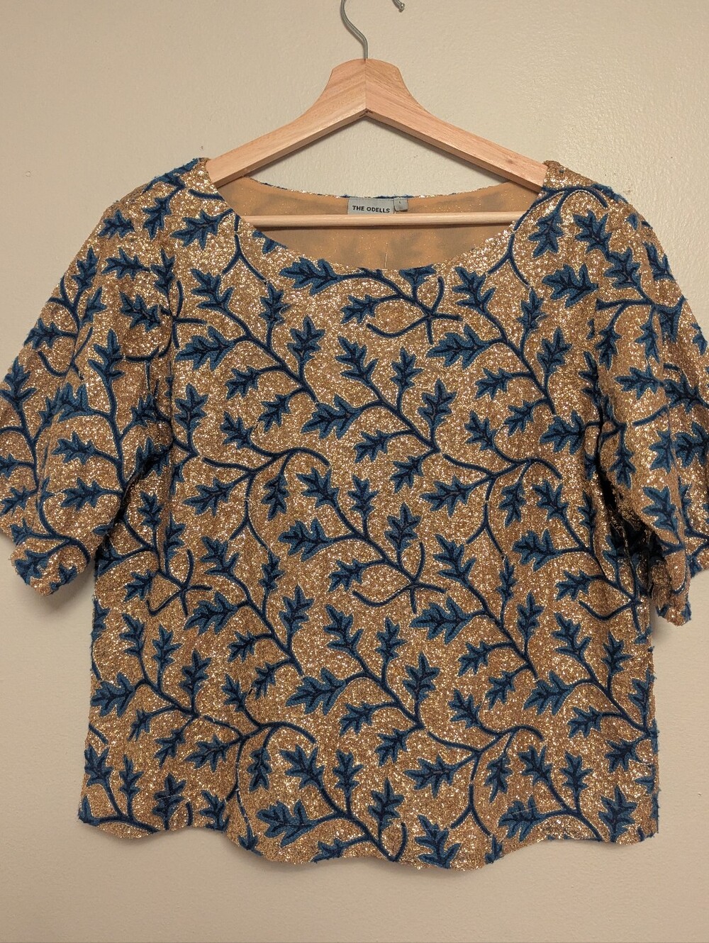 Anthropologie x The Odells Bianca Sequin Top - Picture 5 of 14